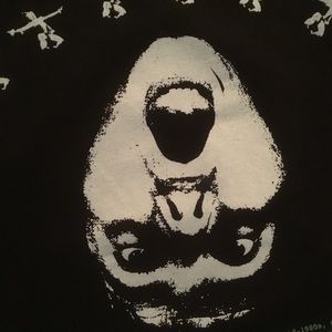 PLEASURES x champion x grind core hoodie